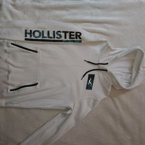 White Hollister Hoodie